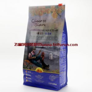 【飛富潤(rùn)】之萬(wàn)壽菊八邊封寵物食品包裝袋